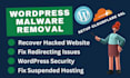 do wordpress malware removal, fix hacked wordpress, setup cloudflare SSL 2 hours