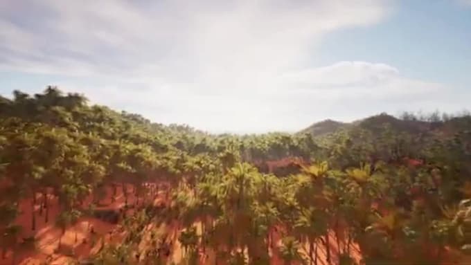 create procedural generation map, height map and terrain map in unreal engine