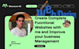 do web development and webdesigning using html CSS javascript and bootstrap