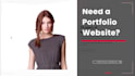 create a modern, creative portfolio website