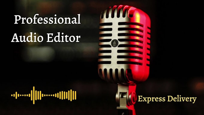do audio cleaning, editing, and noise reduction