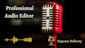 do audio cleaning, editing, and noise reduction