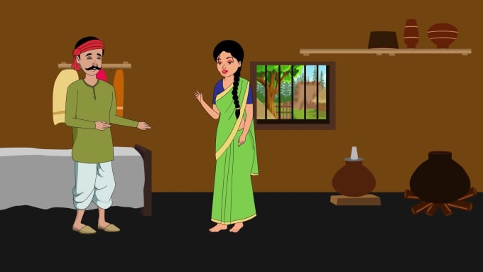 Create Engaging 2d Animation Stories In Hindi And English By Ujoshi 