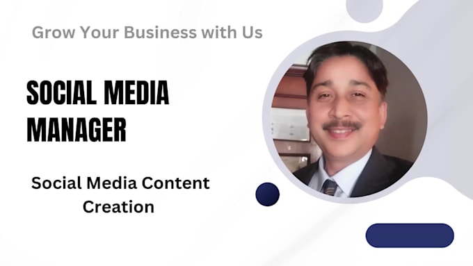 social media manager content creator health and mental health sector