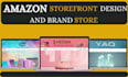 create amazon storefront design, a plus content and brand store