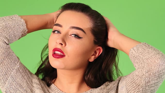 do green screen video editing and color correction