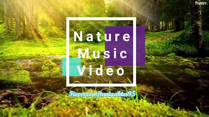 create 30 full HD relaxing music video