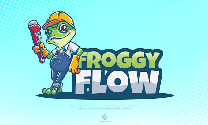 do caricature mascot cartoon logo design for business