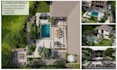 do custom 3d backyard landscape design and front yard garden, patio, pool design