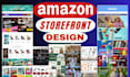 do amazon storefront design, amazon ebc design, storefront