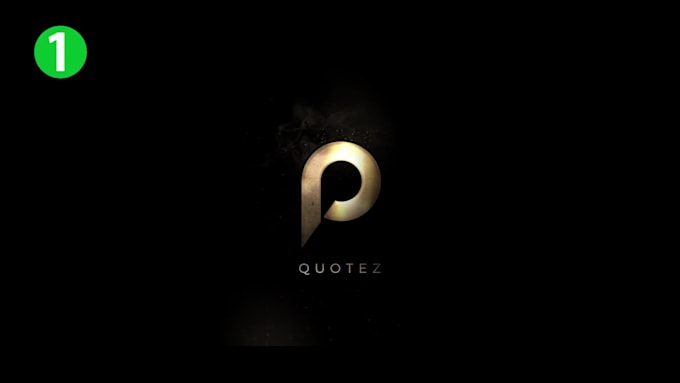 make a unique logo reveal or 3d intro