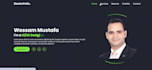 build a premium HTML CSS and javascript personal portfolio website