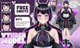 draw custom high quality vtuber model in anime art for streaming ready to rig