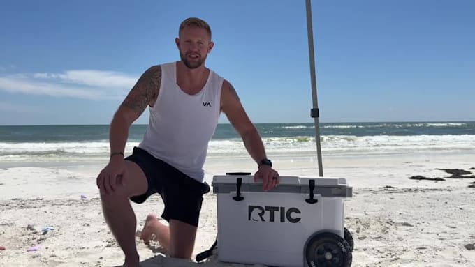 create male ugc tiktok or reels video ads