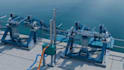 create 3d industrial video offshore animation wind wave energy engineering video