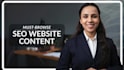 write website content with SEO within 24 hours