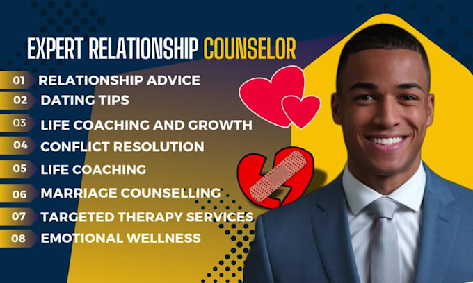 provide relationship advice, dating tips, marriage counseling for improved date