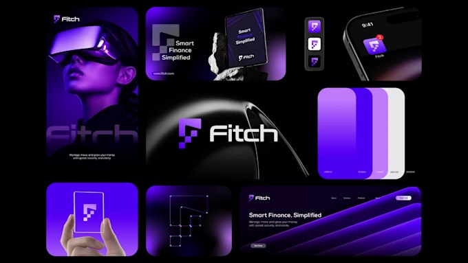 design tech sass cyber security ai crypto technology logo