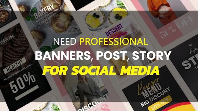 design creative and engaging social media posts and graphics