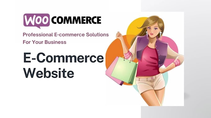 design wordpress ecommerce online store website using woocommerce, elementor
