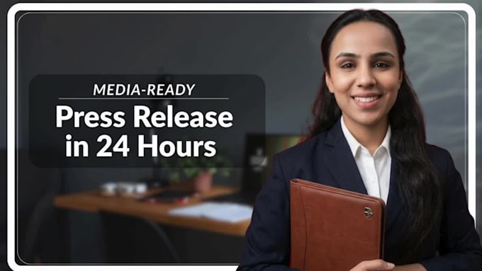 write a press release within 24 hours