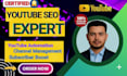 do youtube SEO urgent ranking in 24 hours with powerful optimization