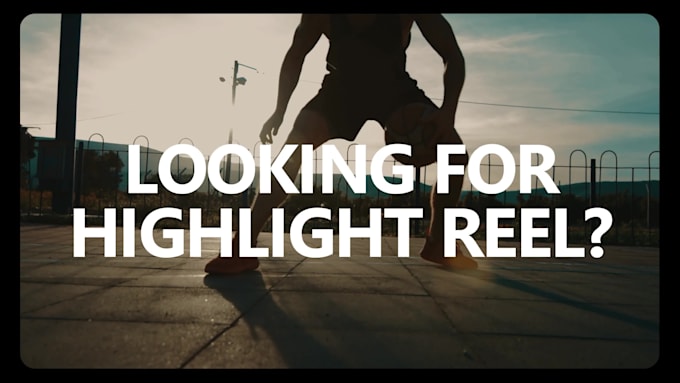 create all kind of sports highlights video in HD quality