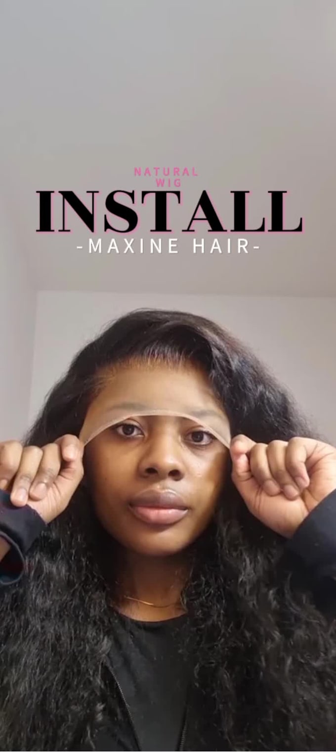 model your wig and do hair reviews