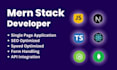 develop a mern stack web application using react, node and mongodb