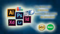 do graphic design, business flyer, brochure with design idea