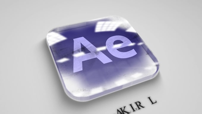 create 2d and 3d custom logo animation