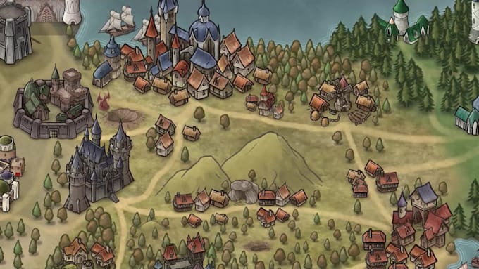create fantasy maps and dnd maps for you in high quality