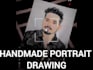 draw a realistic handmade portrait  from your photo