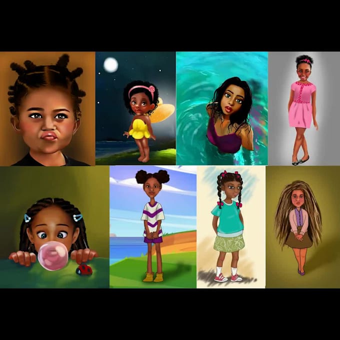 do african american children book illustration