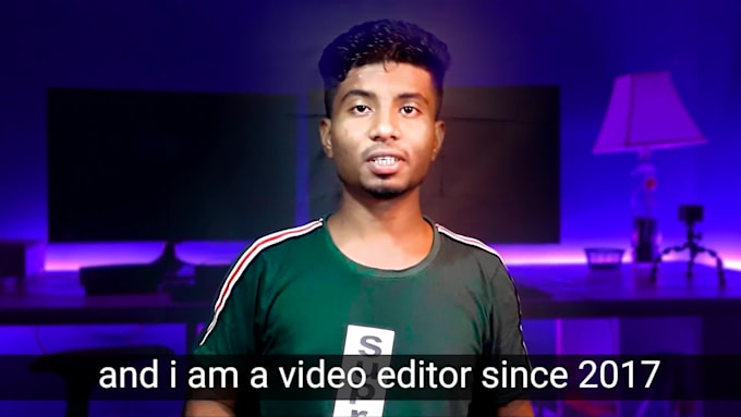 video creator and motion design with specialist visual video