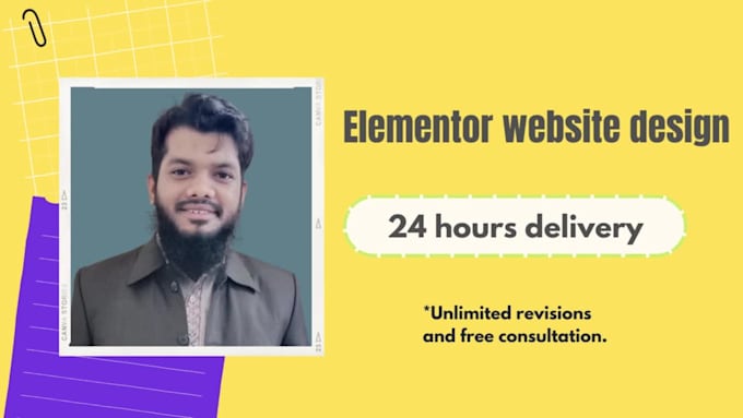 Design, redesign, or clone wordpress website with elementor pro page ...