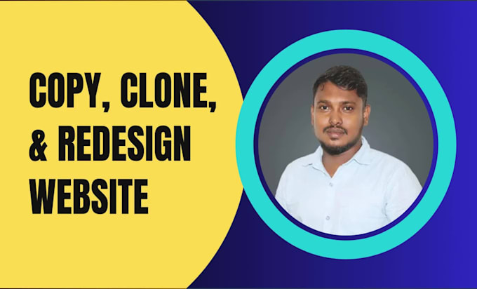 duplicate, copy, or clone any website and redesign it into wordpress