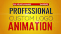 create professional custom logo animation within 24 hours