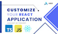 customize your javascript react web application