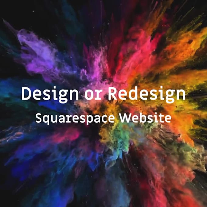 design or redesign squarespace website