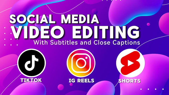 Edit tiktok, instagram reels and youtube shorts with viral captions by ...