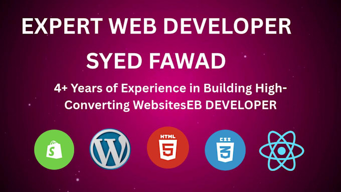 edit or fix html css, redesign wordpress website, shopify