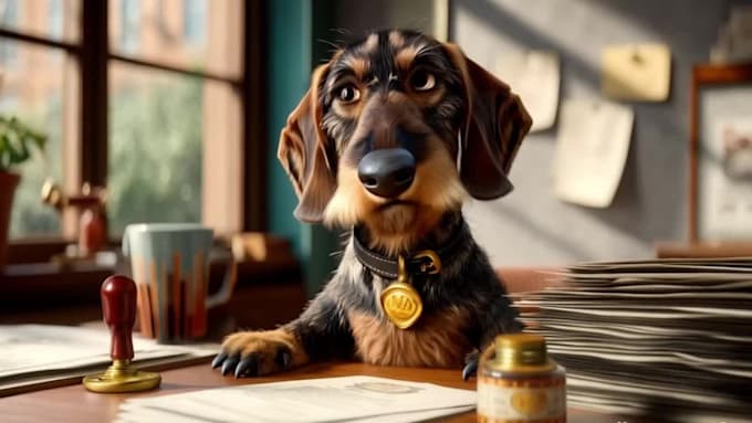 create 3d pixar style animation video
