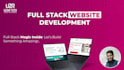build scalable full stack website development laravel node js react js next js