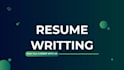 write professional resume writng,CV and cover letter