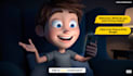 create clickable interactive videos, pixar style videos