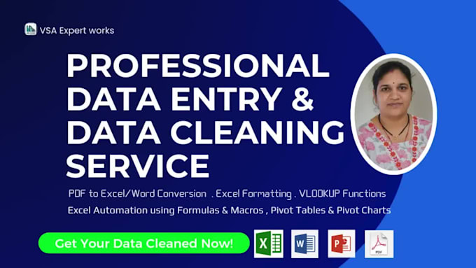 clean, format and organize your excel or CSV data