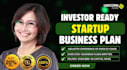 write pro business plan for startup, pitch deck proposal, business plan writer