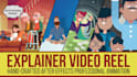 create 2d explainer video with character animation