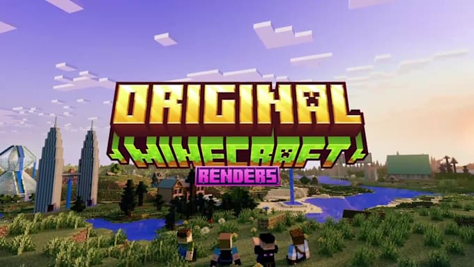 create professional minecraft renders for thumbnails